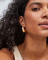 Raylyn Hoop Earrings 18k Gold Vermeil