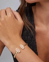 Elton Gold Cuff Bracelet Ivory Mother-of-Pearl