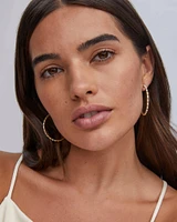 Veronica Hoop Earrings Gold