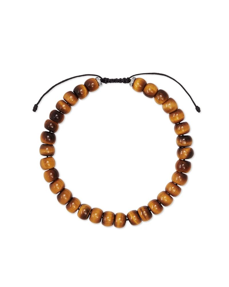 Cade Oxidized Sterling Silver Beaded Bracelet White Howlite