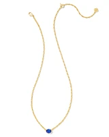 Cailin Gold Pendant Necklace Ivory Mother-of-Pearl