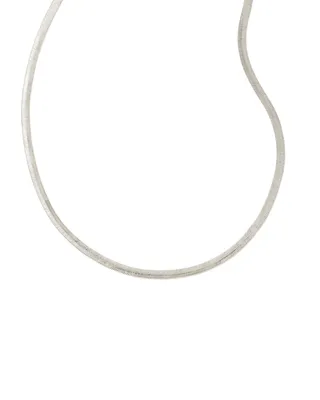 Kassie Reversible Chain Necklace in Mixed Metal