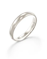 Devin Band Ring 14k White Gold