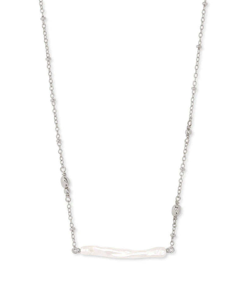 Eileen Gold Pendant Necklace in Freshwater Cultured Pearl