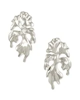 Savannah Statement Earrings in Vintage Silver