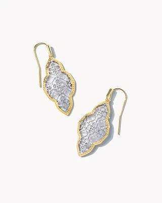 Abbie Drop Earrings Silver