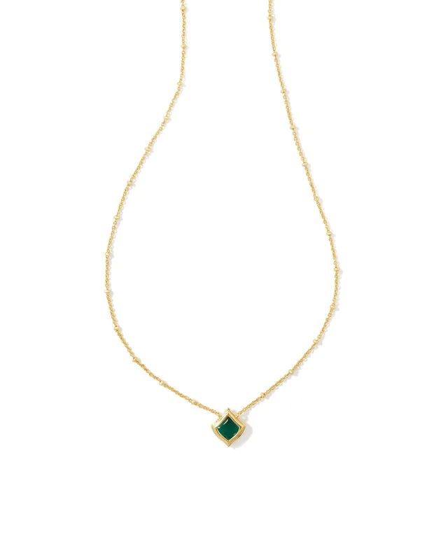 Kendra Scott Alice 14k Gold Over Brass Amazonite Pendant Necklace -  Amazonite : Target