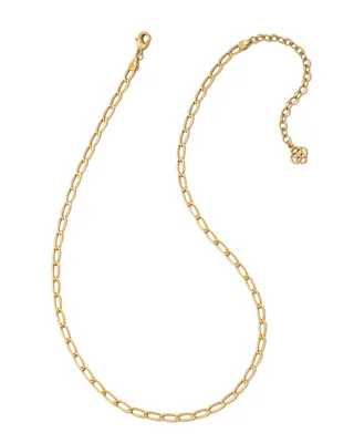 Merrick Chain Necklace in Vintage Gold
