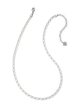 Merrick Chain Necklace in Vintage Silver