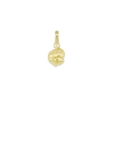 Women Empowerment Charm in Rose Gold