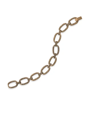 Chain Link Bracelet in Vintage Gold