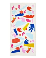 Beach Towel in Terrazzo