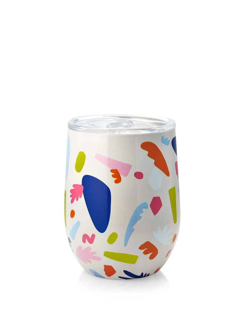 Wine Tumbler in Terrazzo