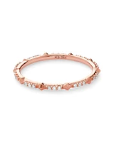 0.14 ct Astrid 14k Rose Gold Ring White Diamond