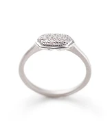 Isa Ring Pave Diamond and 14k Yellow Gold