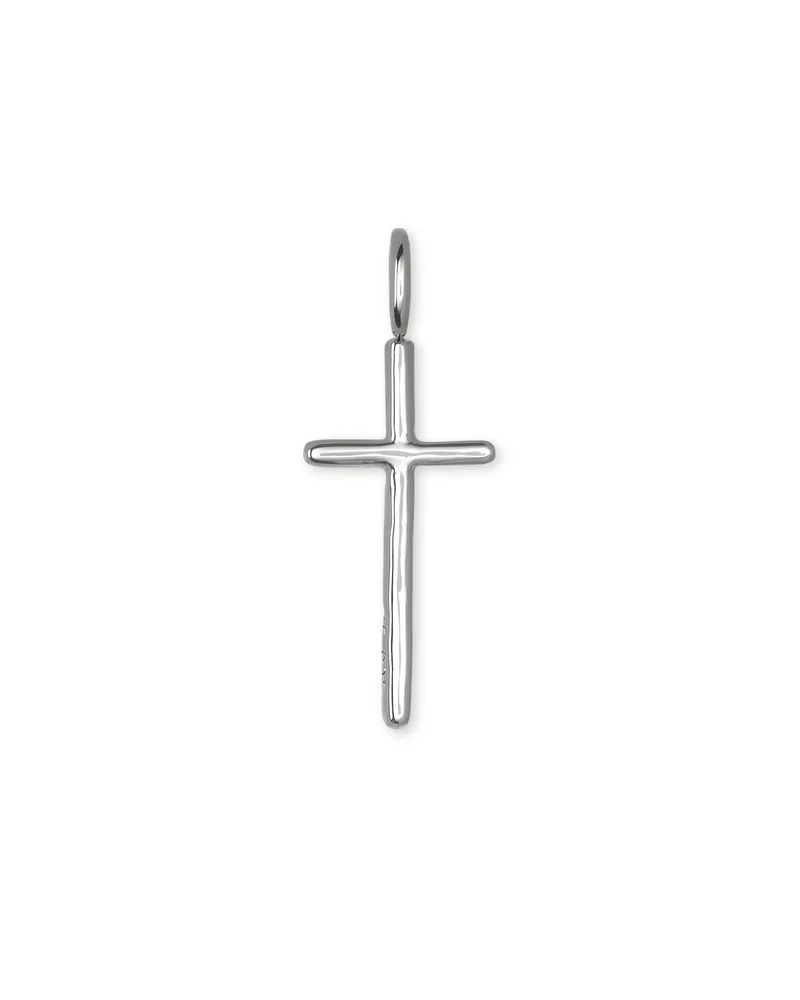 Cross Charm in Sterling Silver