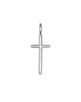 Cross Charm in Sterling Silver