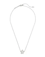 Jae Star Silver Pendant Necklace in Ivory Mother-of-Pearl