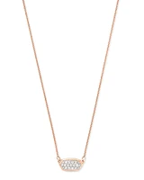 Lisa Pendant Necklace Pave Diamond and 14k Yellow Gold