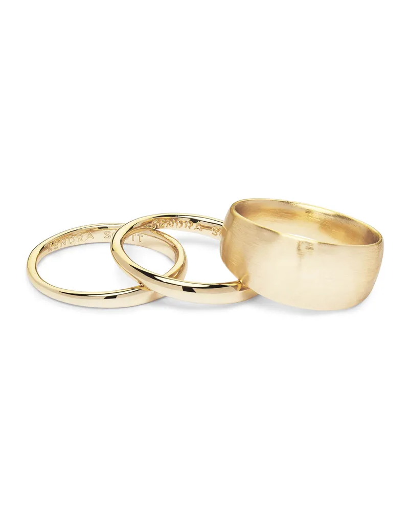 Terra Ring Set in Gold