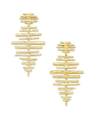 Madelyn Statement Earrings in Gold