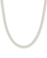 Vincent Chain Necklace in Silver