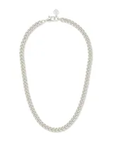 Vincent Chain Necklace in Silver