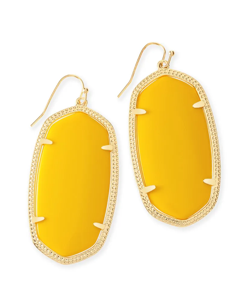 Danielle Earrings in Yellow