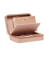 Medium Travel Jewelry Case Taupe