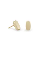 Barrett Stud Earrings in Gold