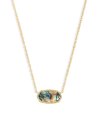 Elisa Gold Pendant Necklace Azalea Illusion