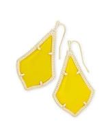 Alex Earrings in Yellow