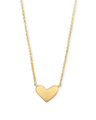 Ari Heart Pendant Necklace Sterling Silver