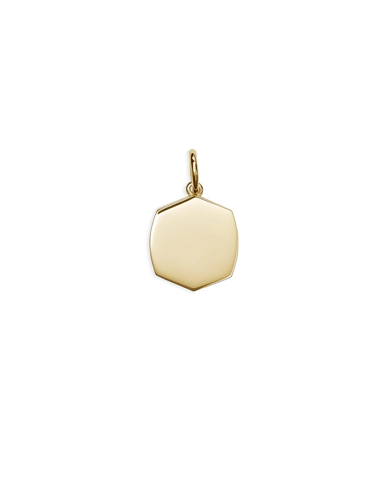 Davis Charm 18k Gold Vermeil