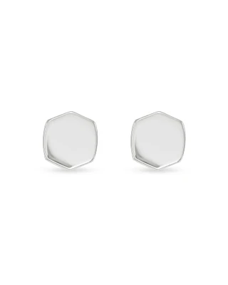 Davis Stud Earrings in Sterling Silver