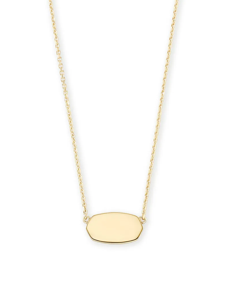 Elisa Pendant Necklace in 18k Gold Vermeil