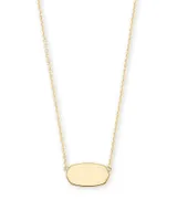 Elisa Pendant Necklace 18k Gold Vermeil