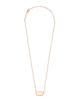 Elisa Pendant Necklace in 18k Rose Gold Vermeil