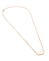 Elisa Pendant Necklace in 18k Rose Gold Vermeil