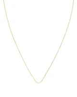 22 Inch Ball Chain Necklace in 18k Gold Vermeil