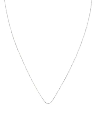 22 Inch Ball Chain Necklace in Sterling Silver