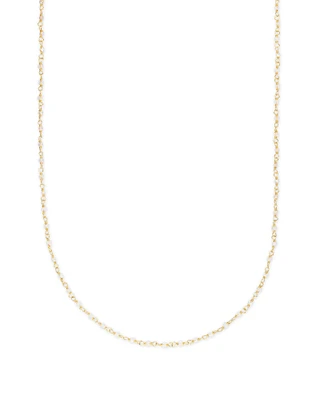 Davis 18k Gold Vermeil Beaded Long Necklace in Moonstone