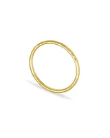 Larissa Band Ring 18k Gold Vermeil