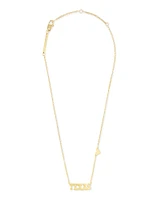 Texas Pendant Necklace 18k Gold Vermeil