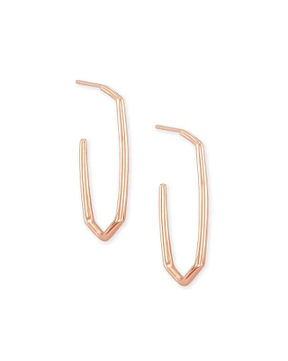 Ellen Hoop Earrings Sterling Silver