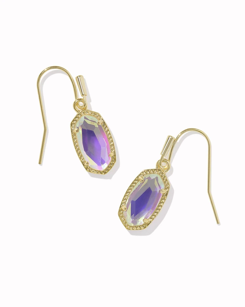 Lee Gold Drop Earrings Ivory Mother-of-Pearl