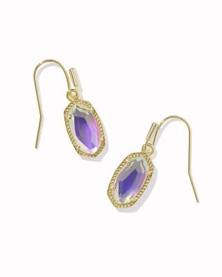 Lee Gold Drop Earrings Ivory Mother-of-Pearl
