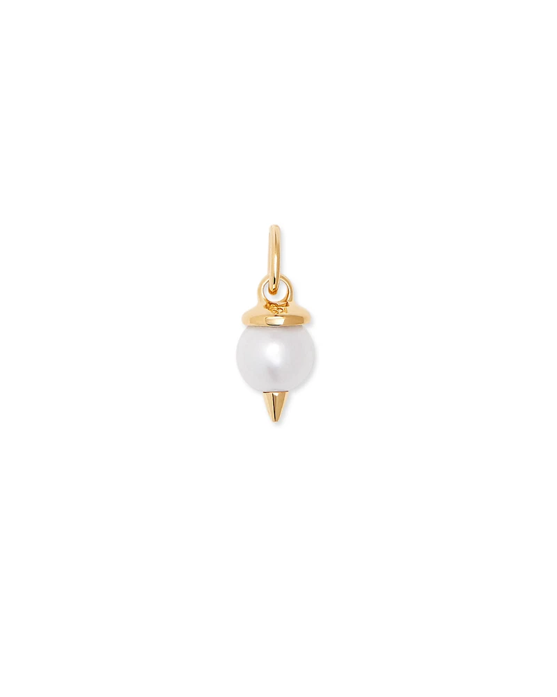 Pearl Charm Sterling Silver