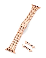 Alex 5 Link Watch Band Gold Tone Stainless Steel