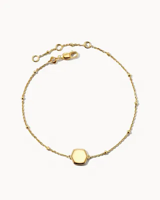 Davis Satellite Delicate Bracelet in 18k Gold Vermeil